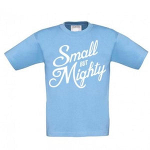 Samson Athletics Small But Mighty Kids T-Shirt - Blue - Urban Gym Wear