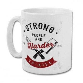 Samson Athletics Strong People Are Harder To Kill Mug - Urban Gym Wear