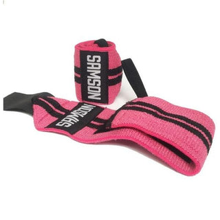 Samson Athletics Wrist Wraps - Pink - Urban Gym Wear