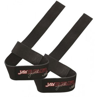 Schiek Model J-1000LLS Jay Cutler Signature Leather Lifting Straps - Black - Urban Gym Wear