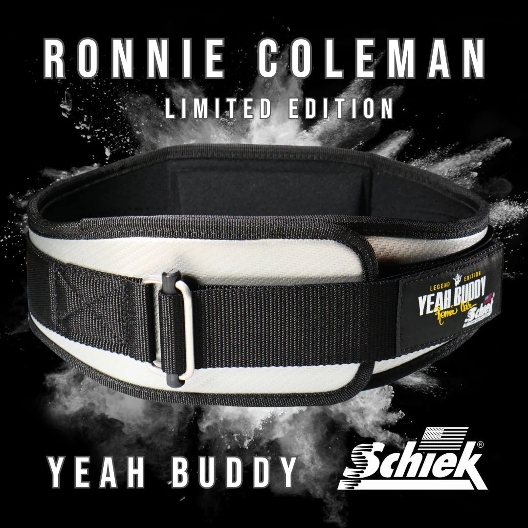 Schiek RCCF4004 Ronnie Coleman LTD Edition Weightlifting Belt - Silver - Urban Gym Wear