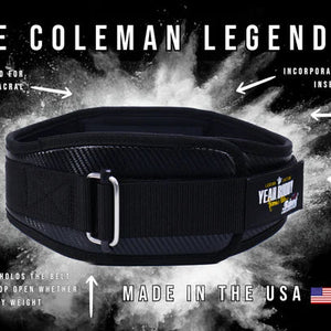 Schiek RCCF4006 Ronnie Coleman LTD Edition Weightlifting Belt - Black - Urban Gym Wear
