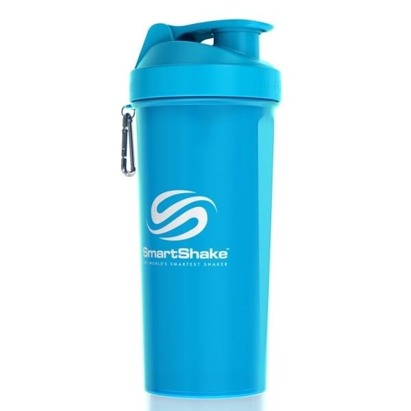SmartShake Lite 1 Litre - Neon Blue - Urban Gym Wear