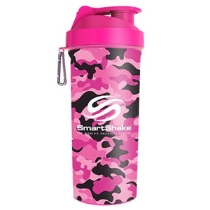 SmartShake Lite 1 Litre - Pink Camo - Urban Gym Wear
