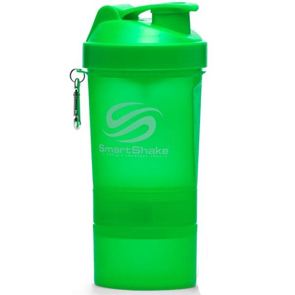 SmartShake Neon Series 600ml - Green - Urban Gym Wear
