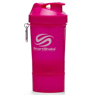 SmartShake Neon Series 600ml - Pink - Urban Gym Wear