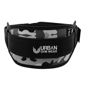 Urban Gym Wear 6" Nylon Belt - Grey Camo - Urban Gym Wear