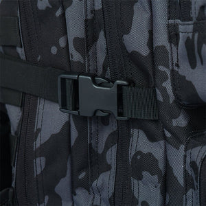 Urban Gym Wear Tactical Backpack 25L - Black/Grey Camo - Urban Gym Wear