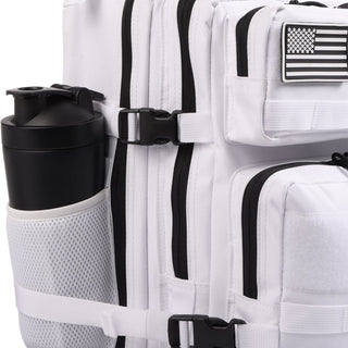 Urban Gym Wear Tactical Backpack 25L - White - Urban Gym Wear