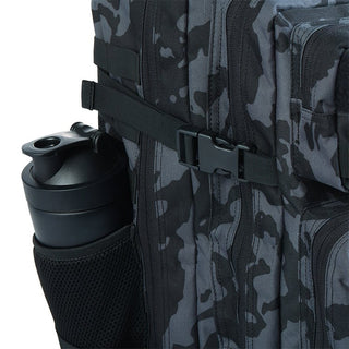 Urban Gym Wear Tactical Backpack 45L - Black Grey/Camo - Urban Gym Wear