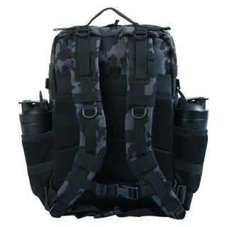 Urban Gym Wear Tactical Backpack 45L - Black Grey/Camo - Urban Gym Wear