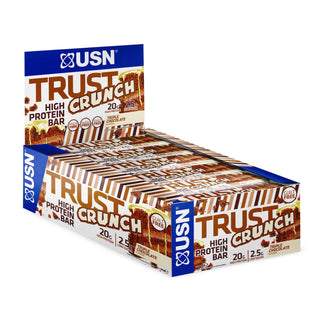 USN Trust Crunch Protein Bar 12 x 60g - Urban Gym Wear